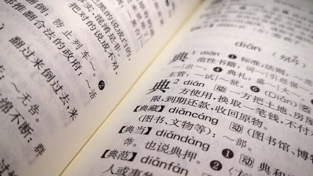 מילון סיני - תמונת שער